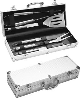 Roestvrijstalen BBQ-grillbestekset