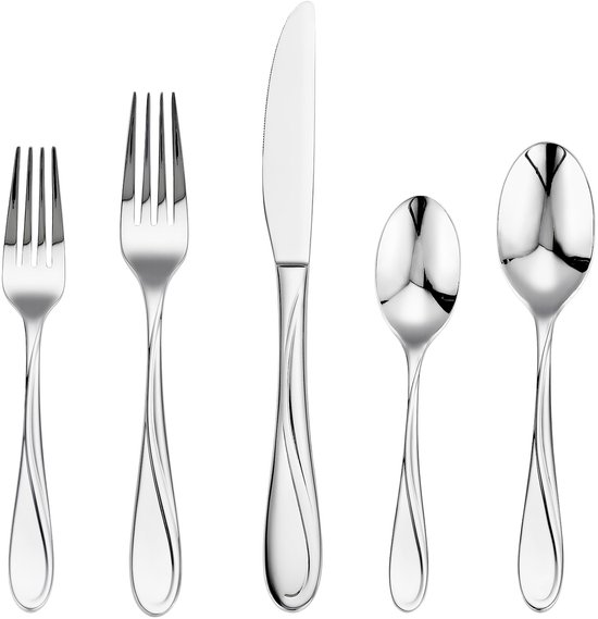 Roestvrijstalen Bestekset 30-Delig voor 6 Personen review