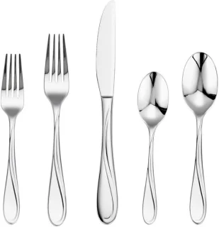Roestvrijstalen Bestekset 45-delig voor 8 Personen