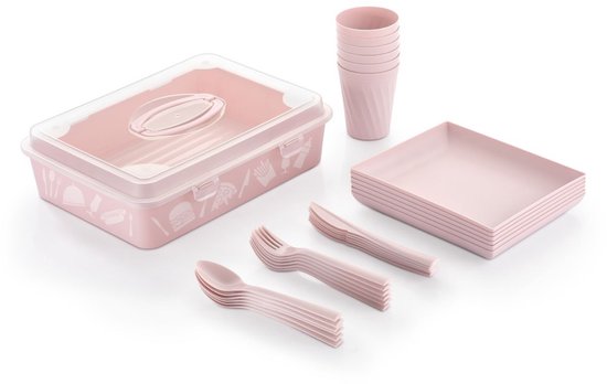 Roos Picknickset 32-delig voor 6 personen review