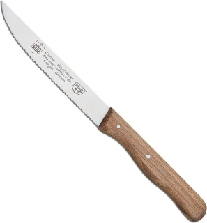 RÖR Solingen Steakmes en Vork Set RVS Beukenhout 2-delig
