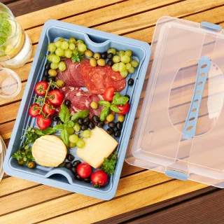 Rotho Fresh Partybutler Serveertray Blauw