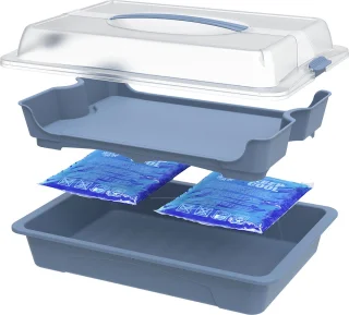 Rotho Fresh Partybutler Serveertray Blauw