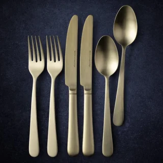 Royal van Kempen & Begeer Champagne bestek set 6-delig voor 2 personen