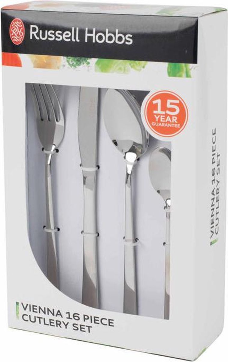 Russell Hobbs Deluxe Vienna Bestekset 16-delig staal