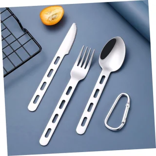 RVS bestekset 3-delig zilver