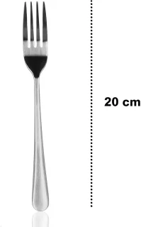 RVS Bestekset 72-delig voor 12 personen