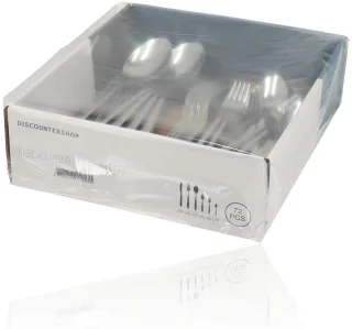 RVS Bestekset 72-delig voor 12 personen