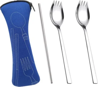 RVS Sporkset 2-delig