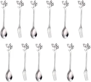 RVS theelepelset 12-delig - 12 cm review