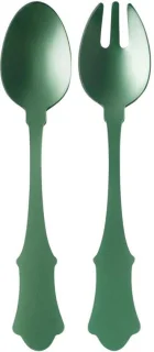 Sabre Honorine Garden Green saladebestek 2-delig