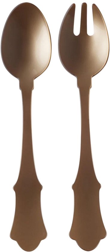Sabre Honorine saladebestek 2-delig Caramel
