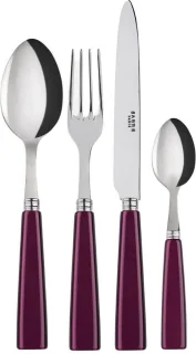 Sabre Icône bestekset 4-delig aubergine