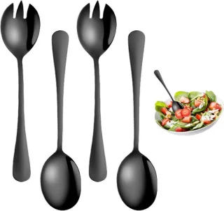 Salade bestekset 4 stuks 20 cm roestvrij staal