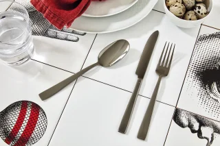 Sambonet Bestekset 24-delig Zwart Flat