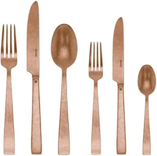 Sambonet Cutlery Flat Vintage Old Gold 36pcs