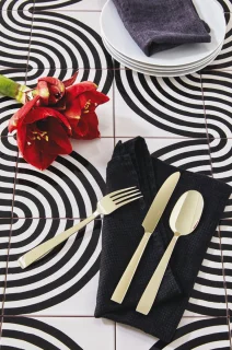Sambonet Flat Champagne bestekset 24-delig