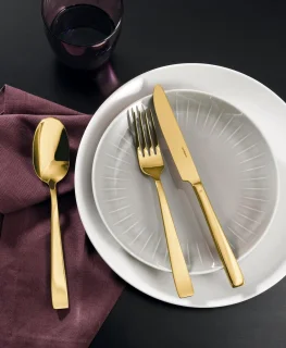 Sambonet Flat PVD Bestekset 24-delig Goud