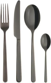 Sambonet Linear Bestekset 24-delig Zwart