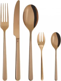 Sambonet Linear Bestekset 30-Delig Koper
