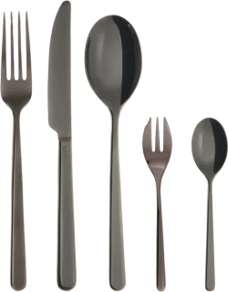 Sambonet Linear Bestekset 30-delig Zwart