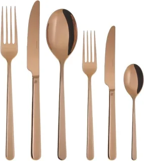 Sambonet Linear Bestekset 36-Delig Koper