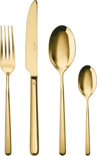 Sambonet Linear Bestekset Goud 24-delig
