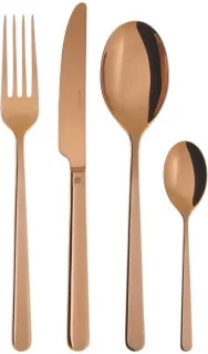 Sambonet Linear bestekset koper 24-delig
