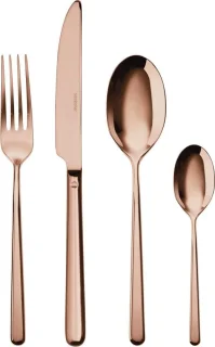 Sambonet Linear bestekset koper 24-delig