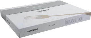 Sambonet Rock Bestekset Antique Champagne 36-delig