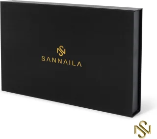 San Naila Bestekset Zwart 24-delig 6 Persoons