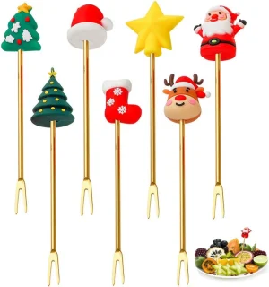 Sander Shop 7-delig RVS dessertvorken set
