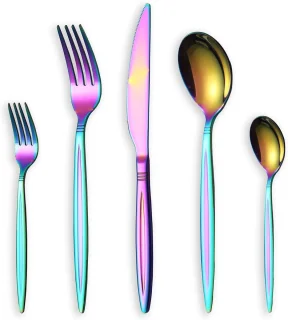 Sander Shop Regenboogbestekset voor 4