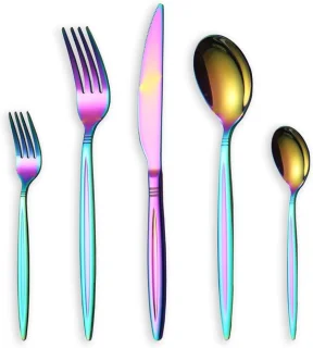 Sander Shop Regenboogbestekset voor 4