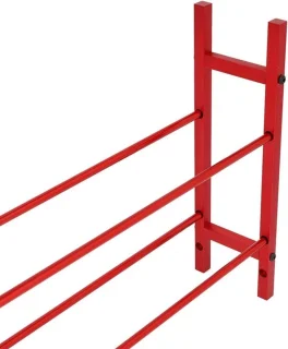 SCX10 90046 D90 Dubbellaags bandenopslagplank (rood)
