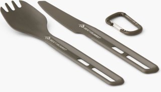 Sea to Summit Frontier Ultralight Cutlery Set Gray One Size