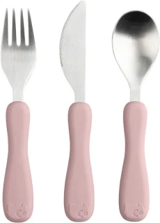 Sebra Fanto Bestekset Silicone Vintage Rose