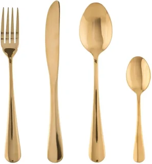 Secret de Gourmet Bestekset 48-delig RVS Goud