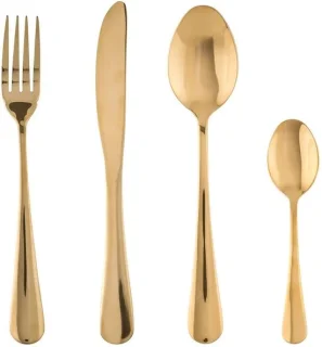 Secret de Gourmet Bestekset 48-delig RVS Goud