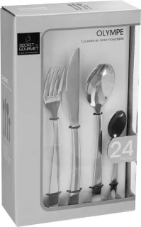 Secret de Gourmet Olympe Bestekset 24-delig Inox