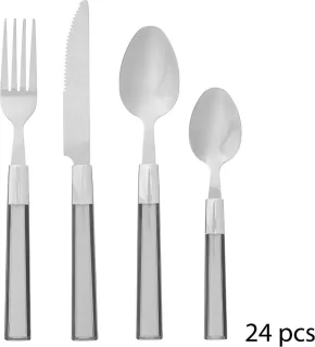 Secret de Gourmet Tamaris Bestekset 24-delig grijs
