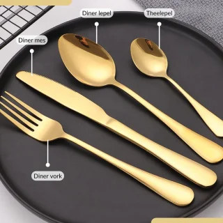 SensaHome Bestekset 20-delig Goud 4 Personen