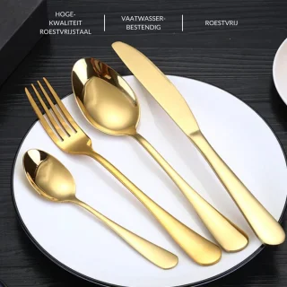 SensaHome Bestekset 20-delig Goud 4 Personen