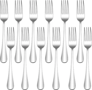 Set van 12 RVS tafelvorken