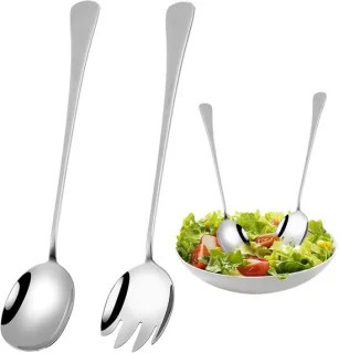 Set van 2 saladebestek