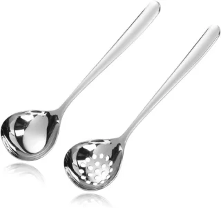 Set van 2 soeplepels 20 cm - SUS304 roestvrijstaal