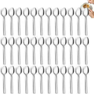 Set van 24 RVS koffielepels
