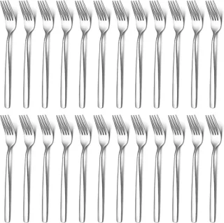 Set van 24 RVS tafelvorken 18,3 cm