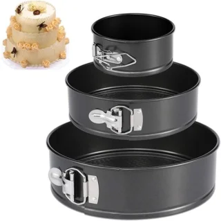 Set van 4 Ronde Springvormen