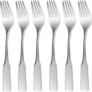 Set van 6 dessert- en appetizergaffels
